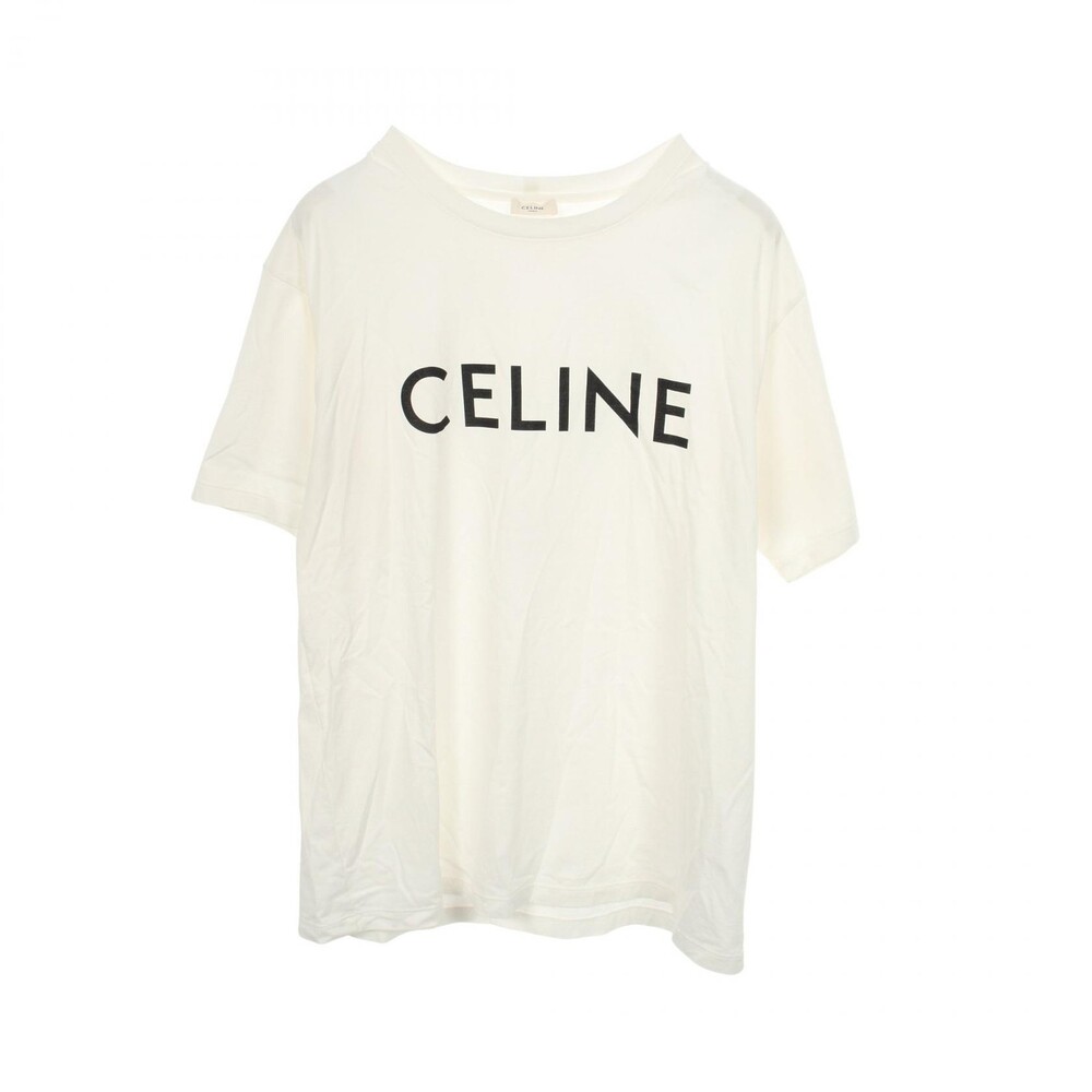 Celine Loose T-Shirt Tops Cotton White #334736C37B